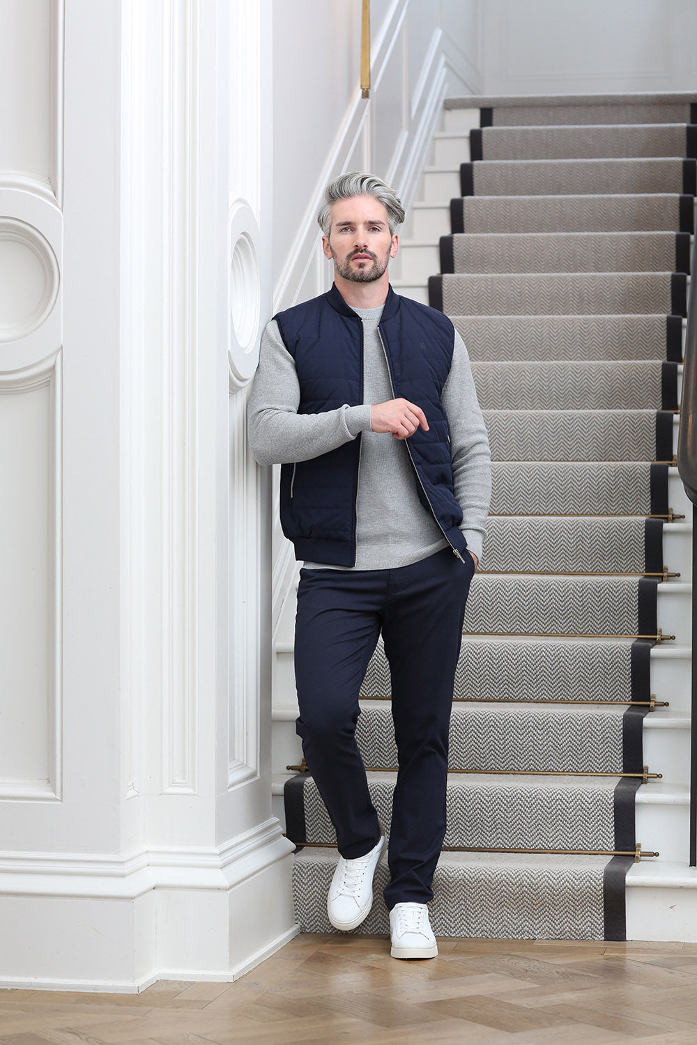 Kenrow Andy Gilet Navy