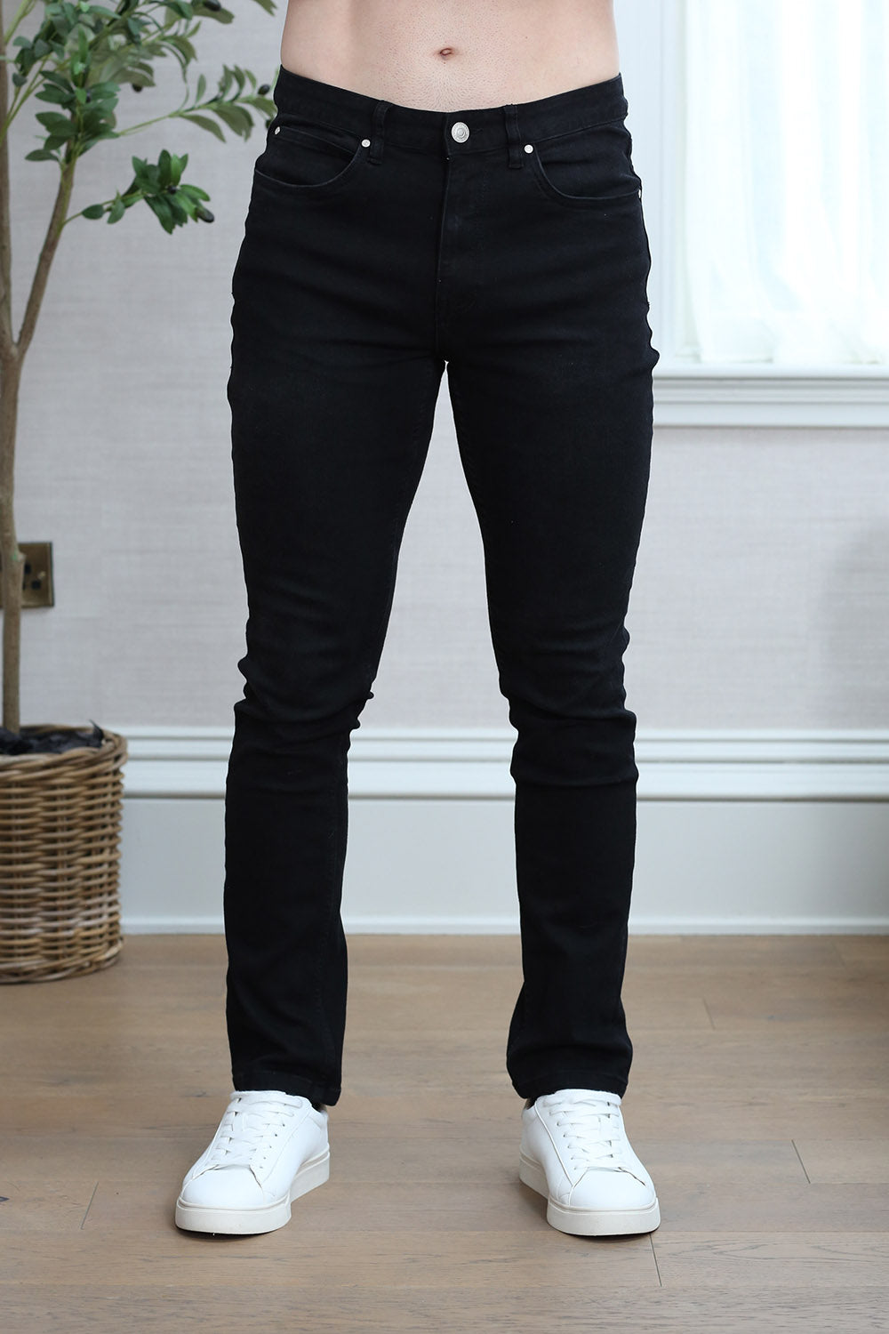 Kenrow Angelo Slim Fit Jean Black