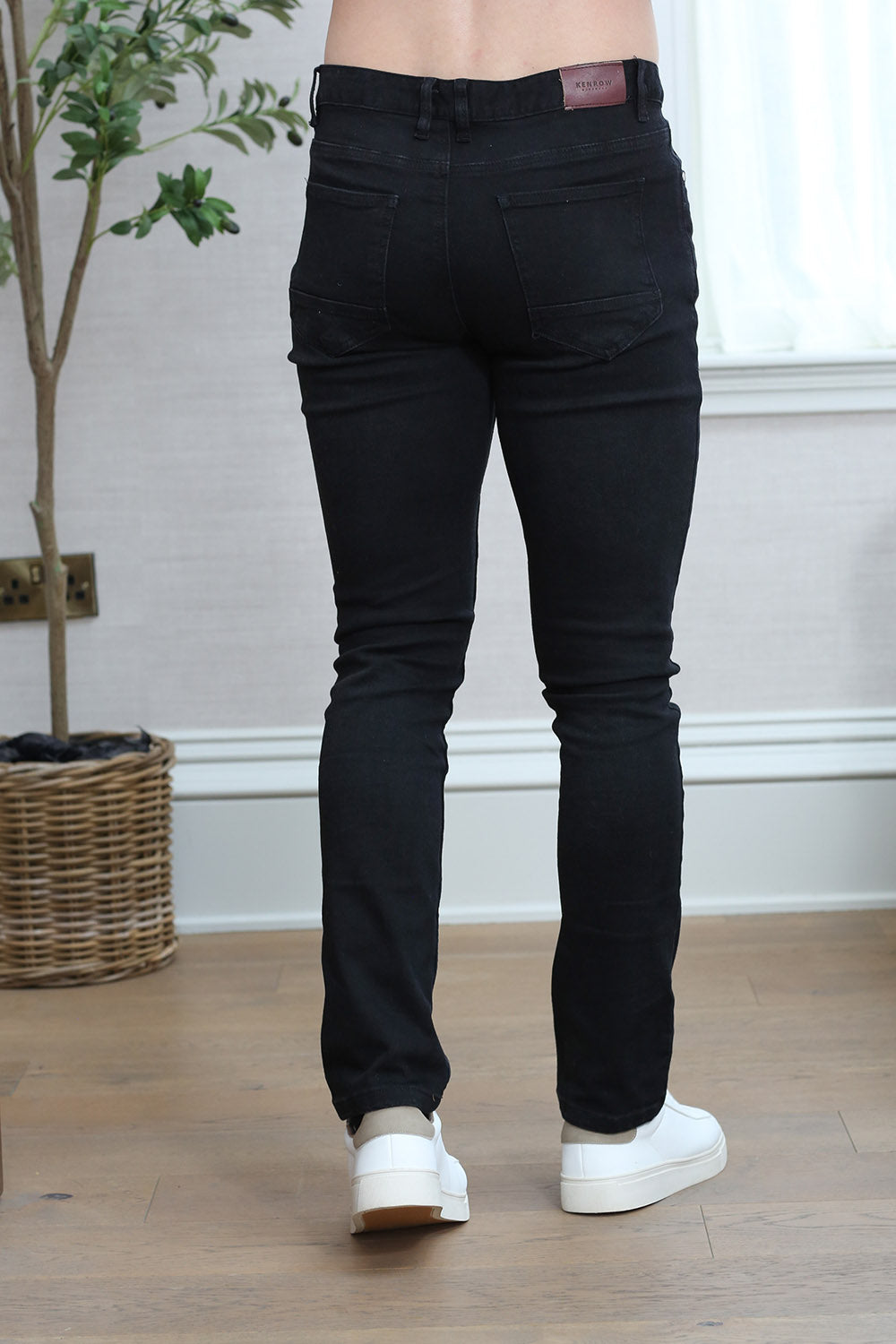 Kenrow Angelo Slim Fit Jean Black