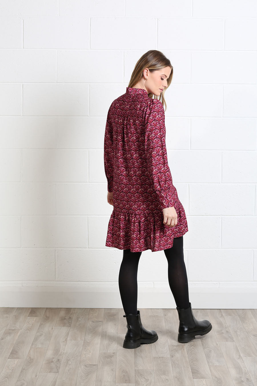 Rant and Rave Annabelle Dress Burgundy Reef