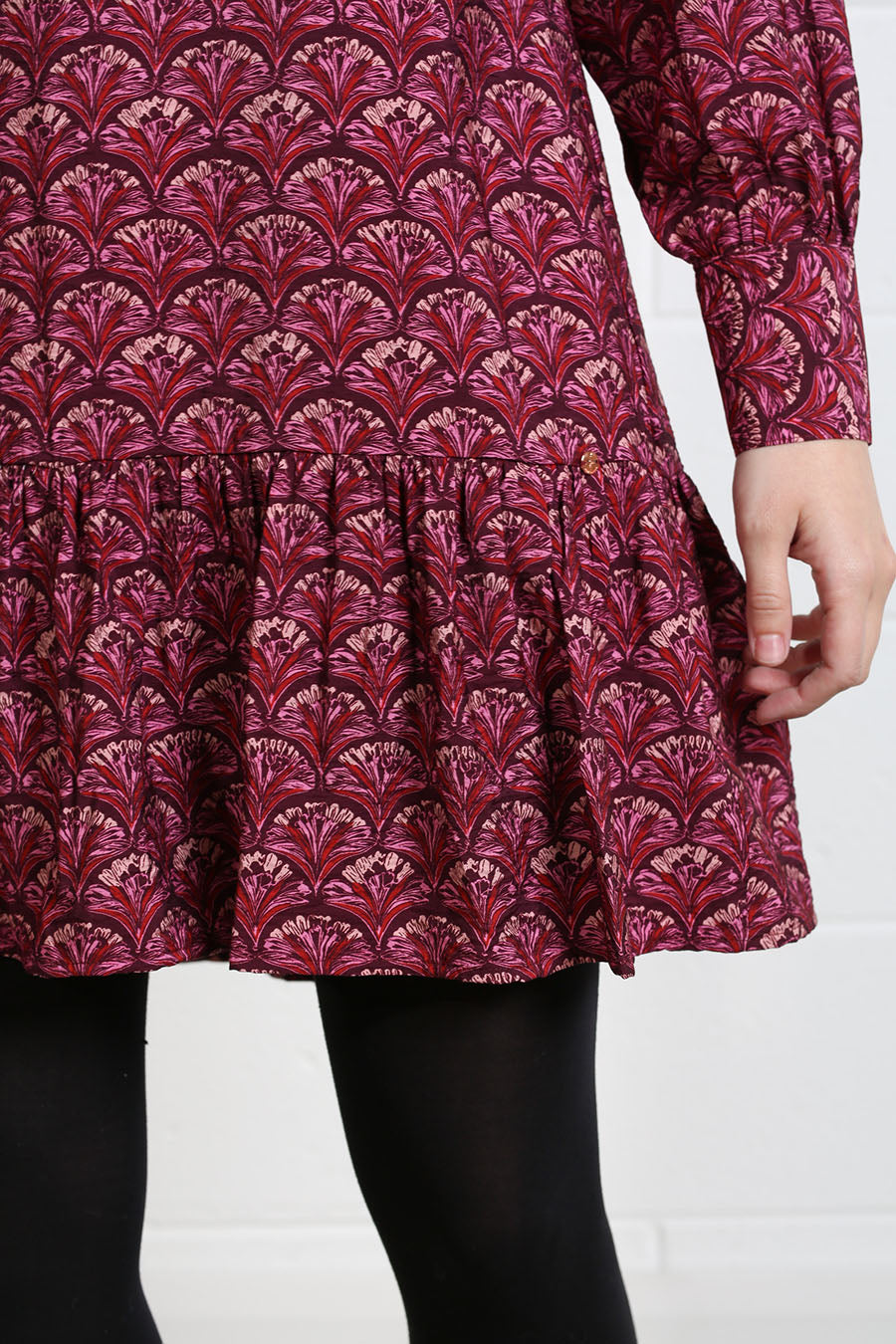 Rant and Rave Annabelle Dress Burgundy Reef