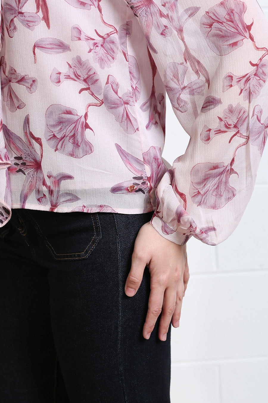 Rant and Rave Anna Frill Top Blush