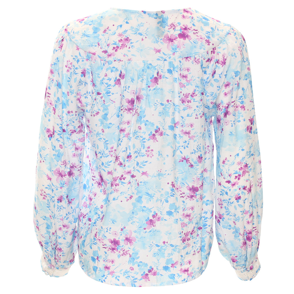 Rant and Rave Ann Blouse Blue