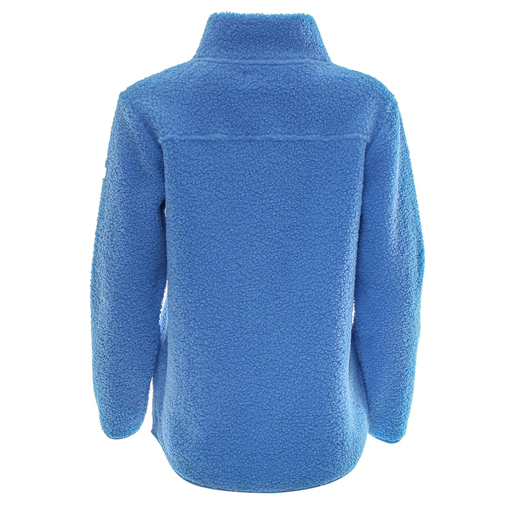 Relax & Renew April Half Zip Cornflour Blue