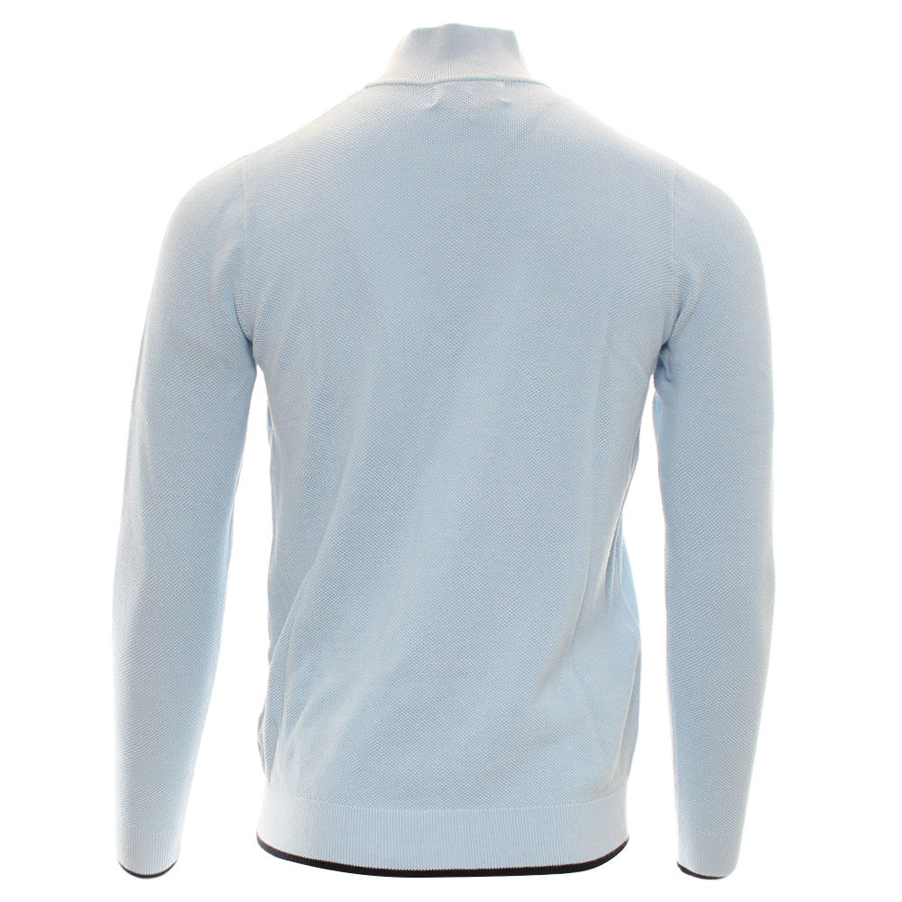 Kenrow Arlo Knit Half Zip Sky