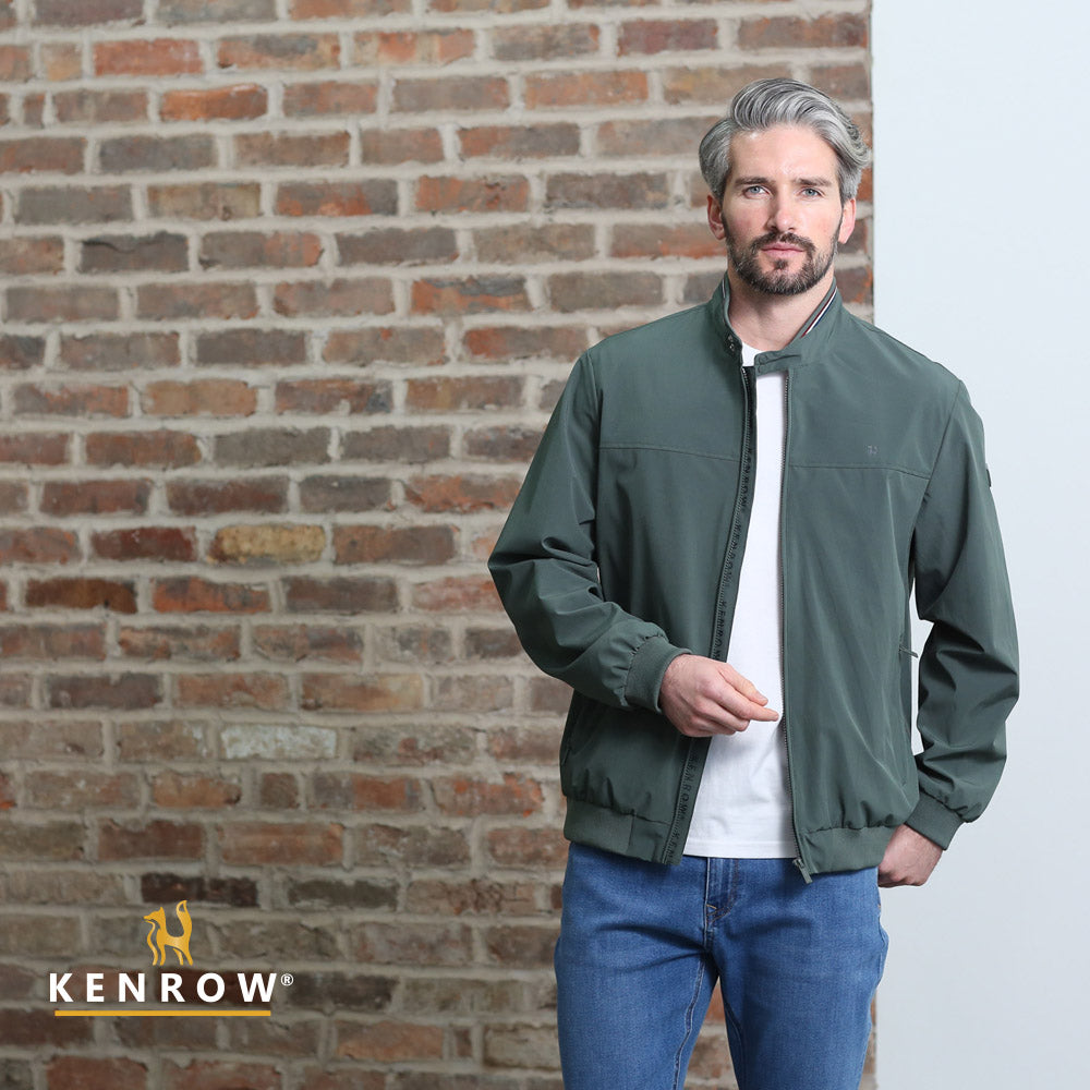 Kenrow Aston Bomber Khaki