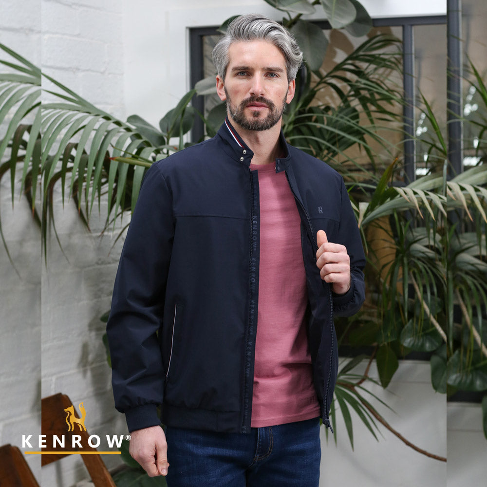 Kenrow Aston Bomber Navy