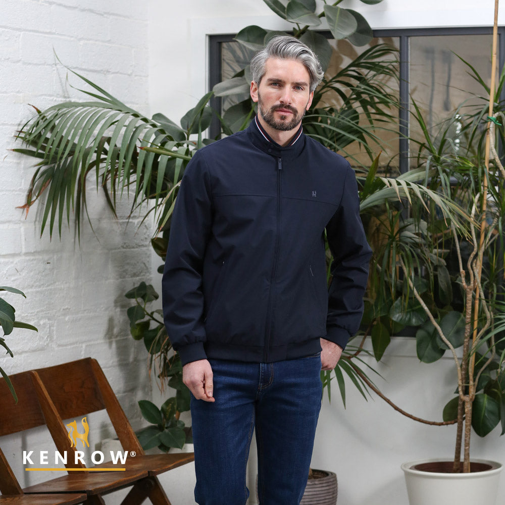 Kenrow Aston Bomber Navy