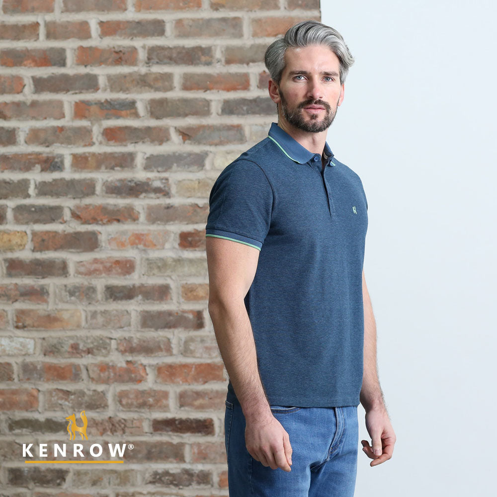 Kenrow Atlas Polo Steel Blue