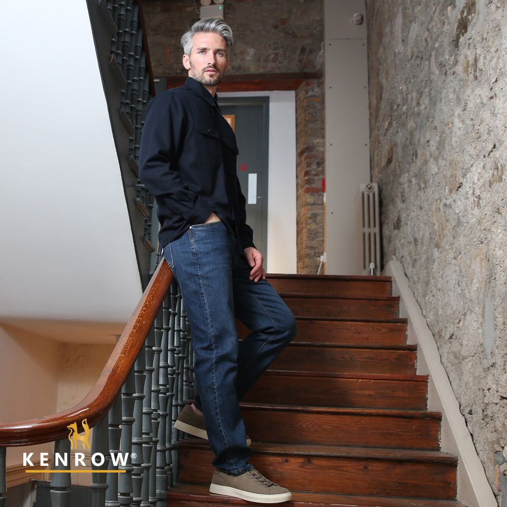 Kenrow Austin Jean Mid Blue