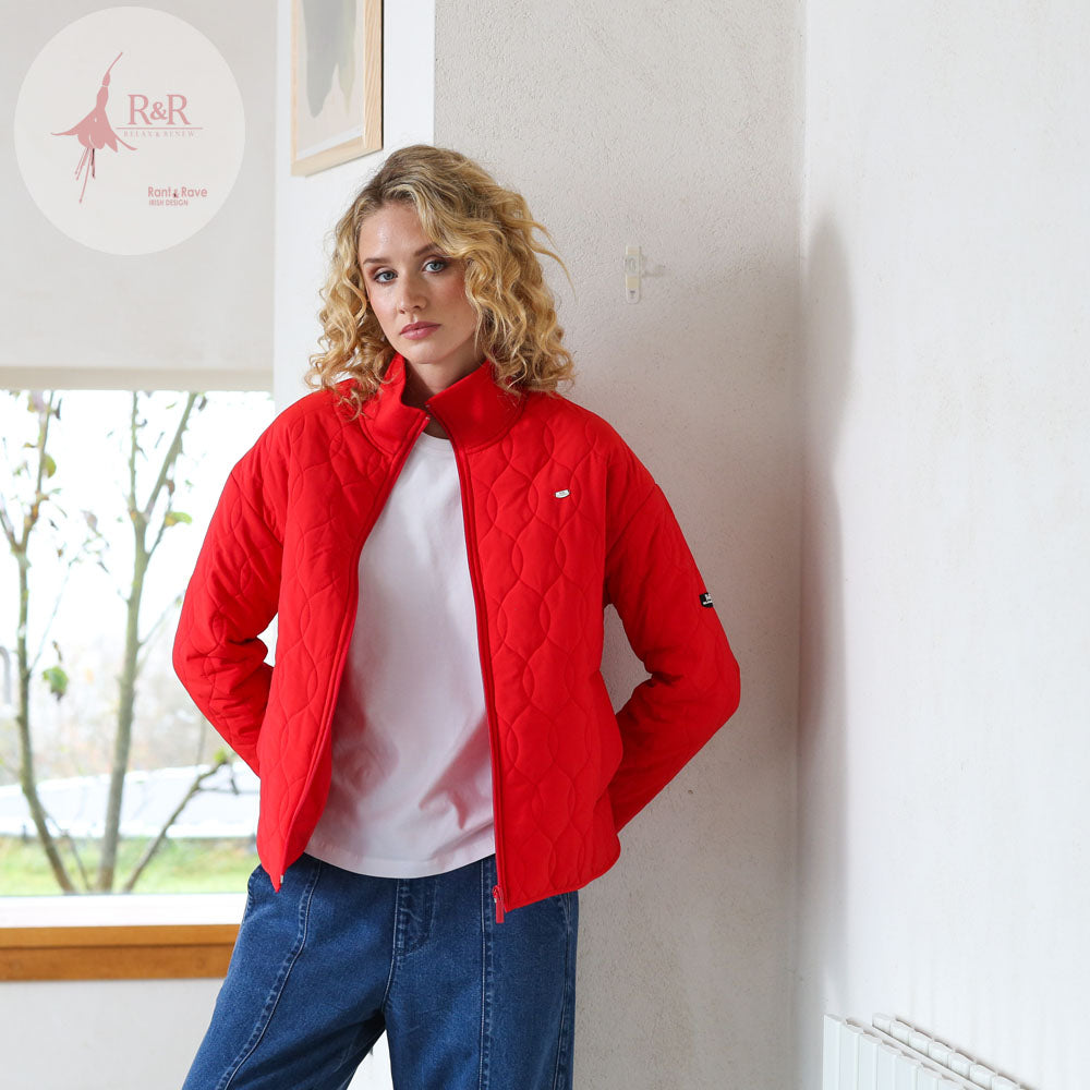 Relax & Renew Aine Jacket Tomato