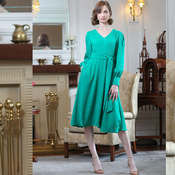 Rant & Rave Bela Dress Green – Mall Road Design