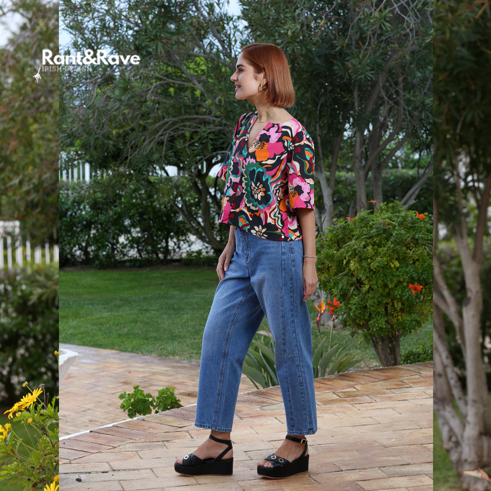 Rant & Rave Bobby Barrel Jean Mid Blue