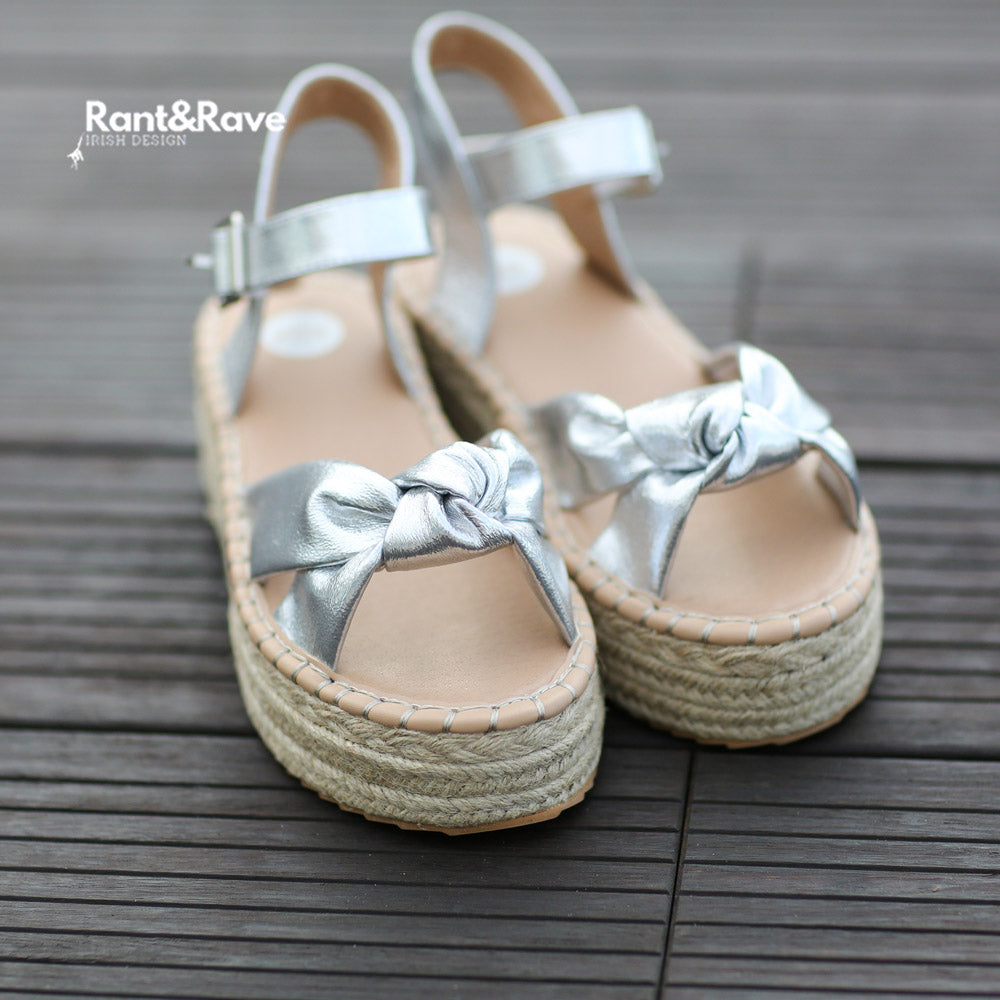 Rant & Rave Breena Sandal Silver β Mall Road Design