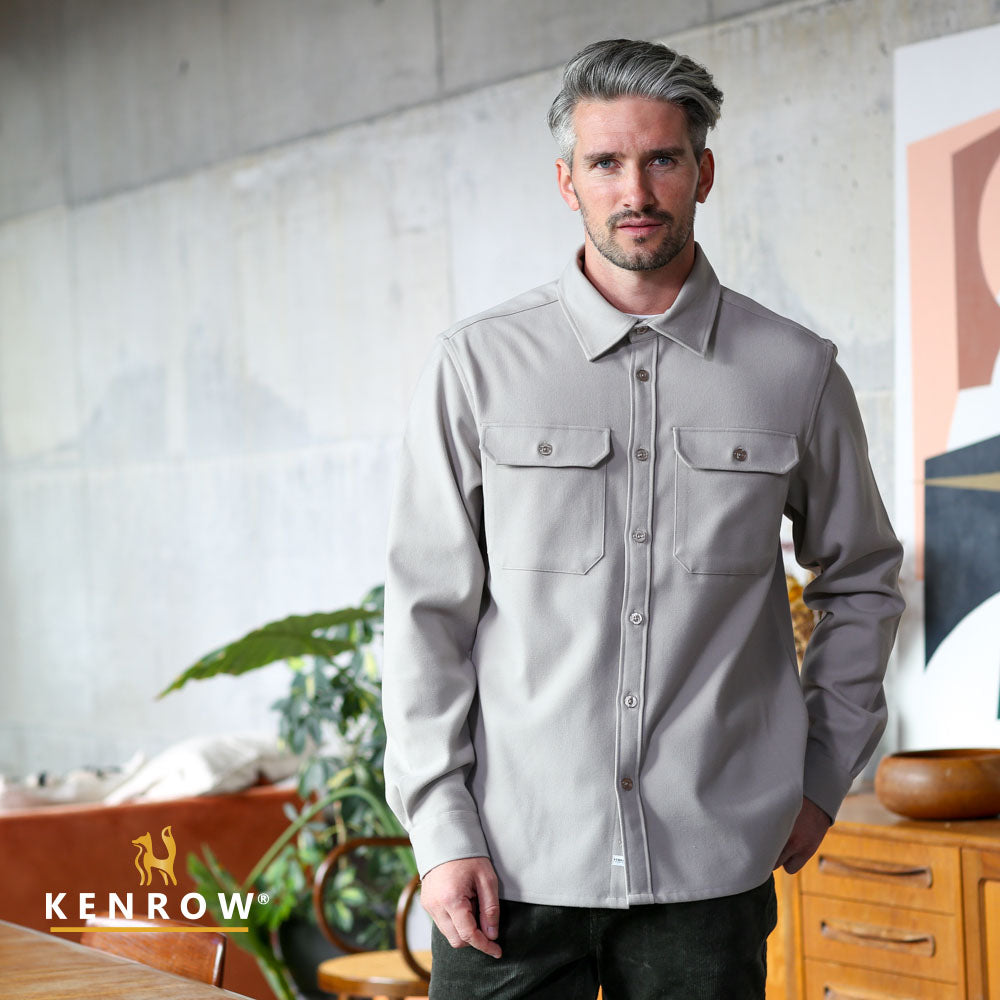 Kenrow Brady Overshirt Putty