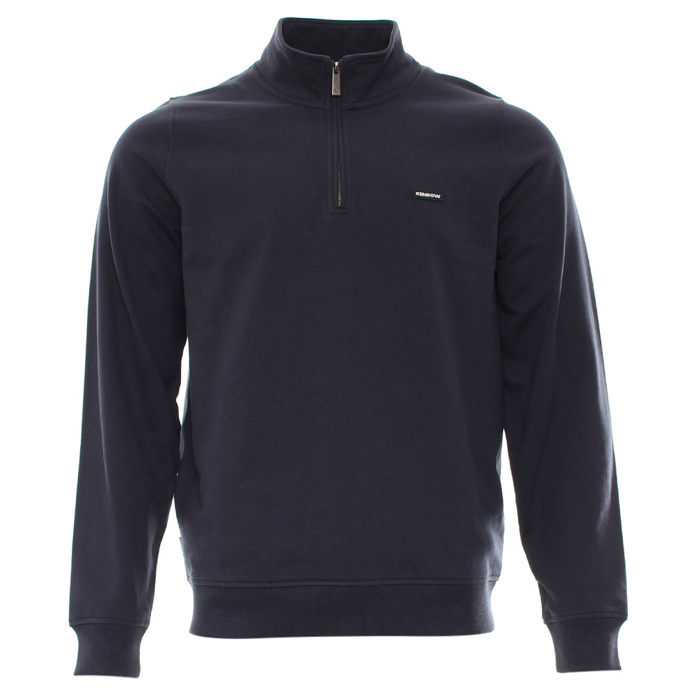 Kenrow Caleb Half Zip Navy Blue