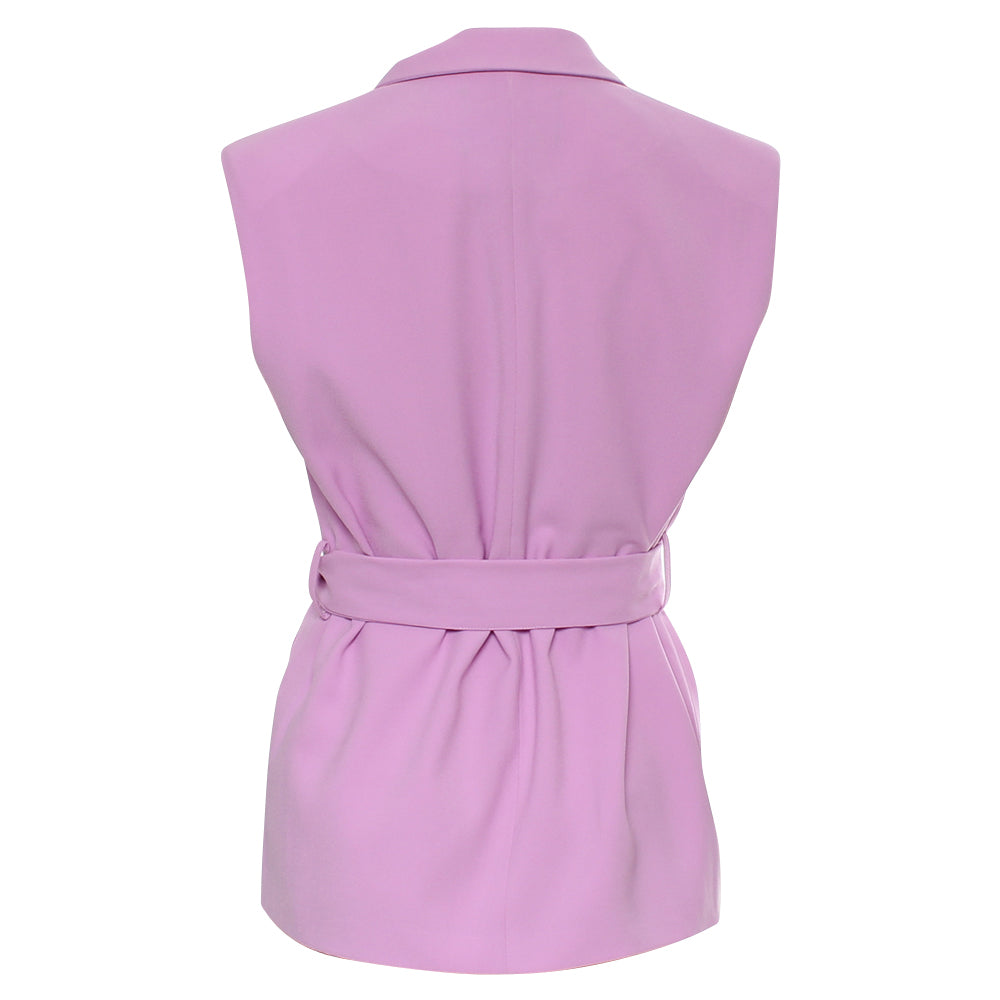 Rant and Rave Carla Belted Waistcoat Orchid