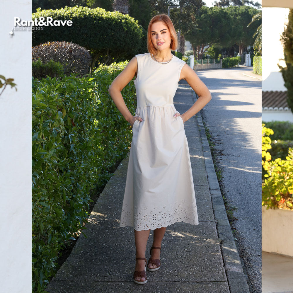 Rant & Rave Carmen Dress Stone