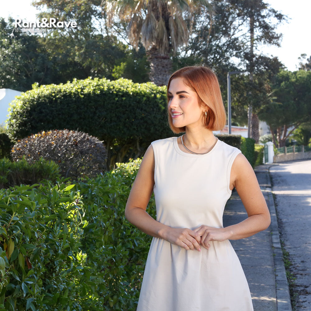 Rant & Rave Carmen Dress Stone