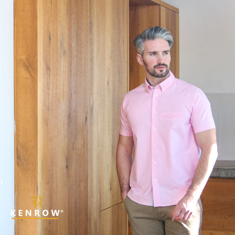 Kenrow Casey Oxford Shirt Pink