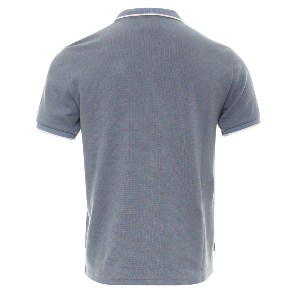 Kenrow Chad Textured Polo Powder Blue