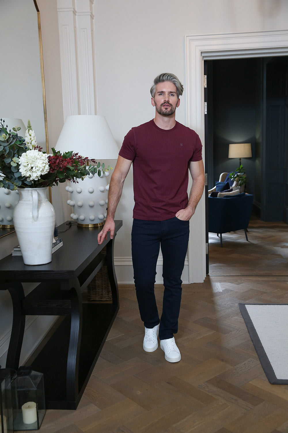 Kenrow Connor Tee Maroon