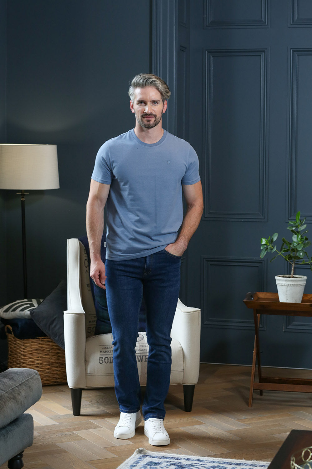 Kenrow Connor Tee Powder Blue