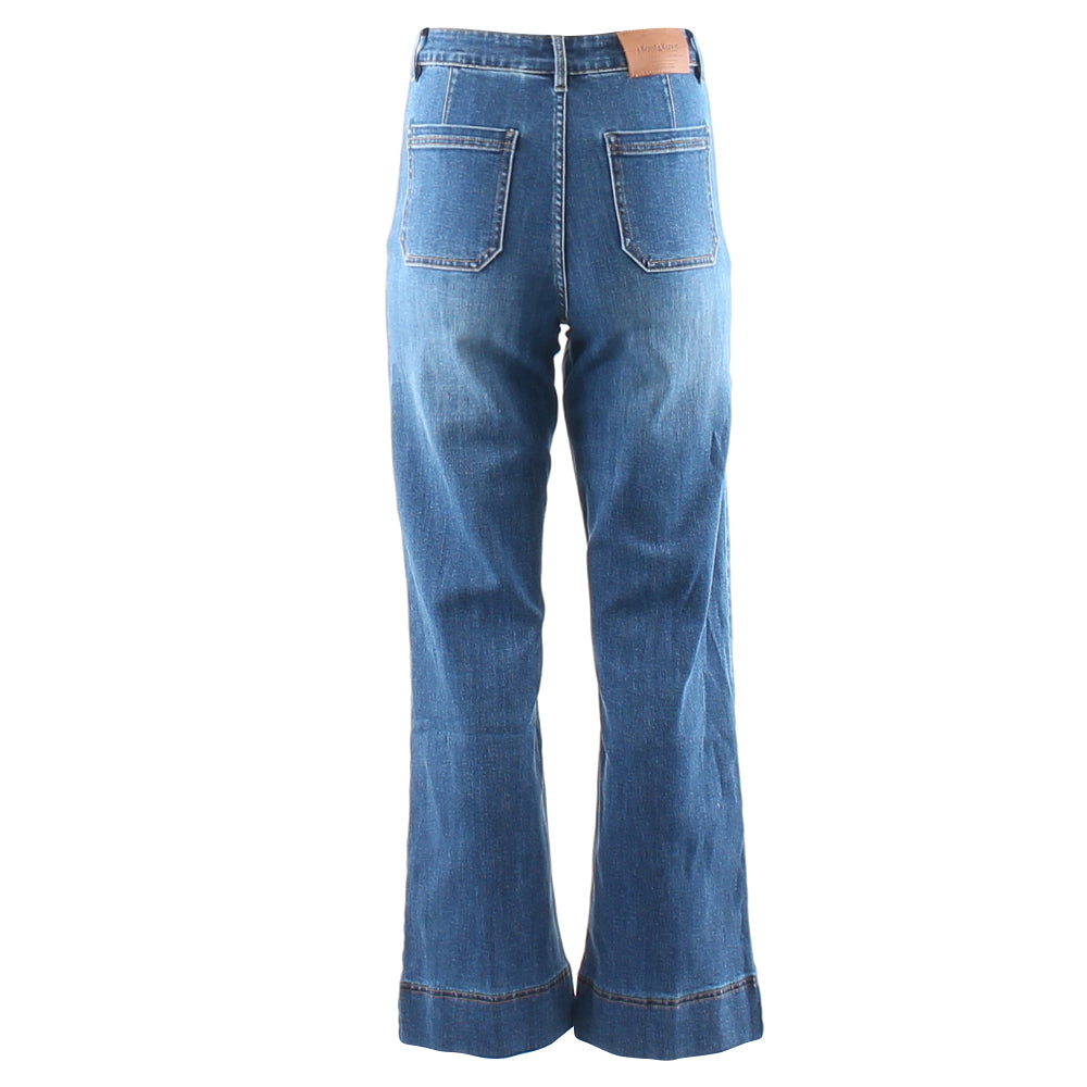 Rant & Rave Cristal Wide Jean Mid Wash