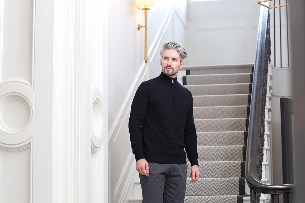 Kenrow Cullan Half Zip Black