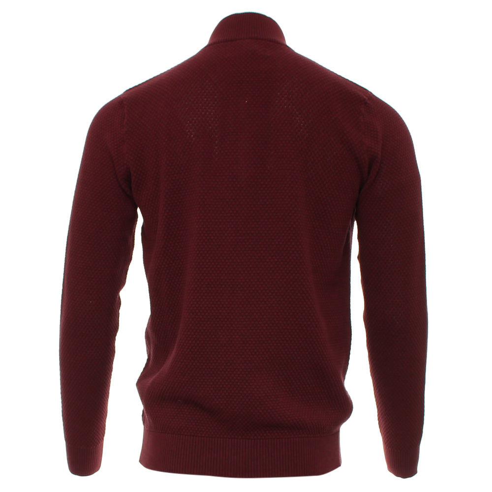 Kenrow Cullan Half Zip Burgundy