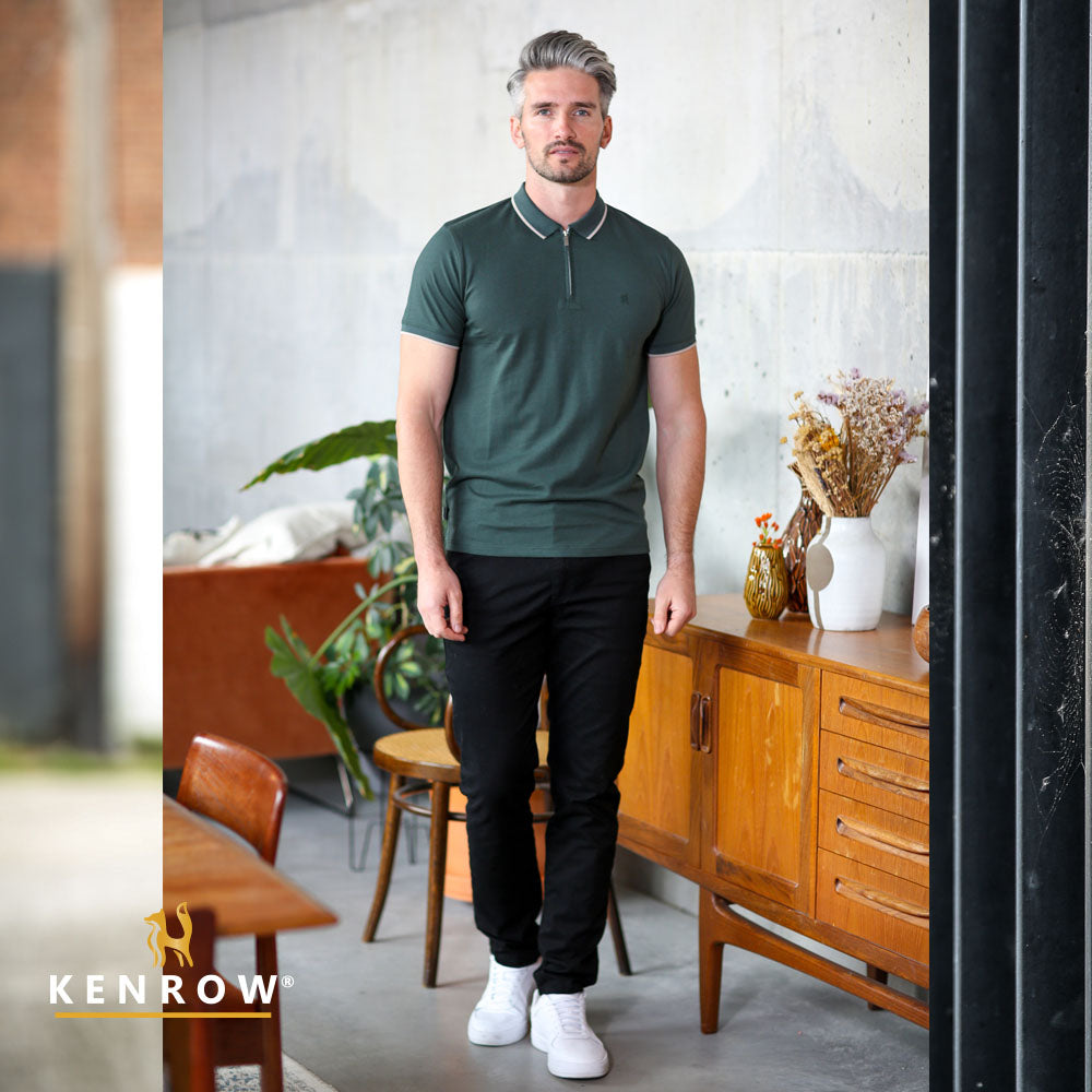 Kenrow Cody Slim Chino Black