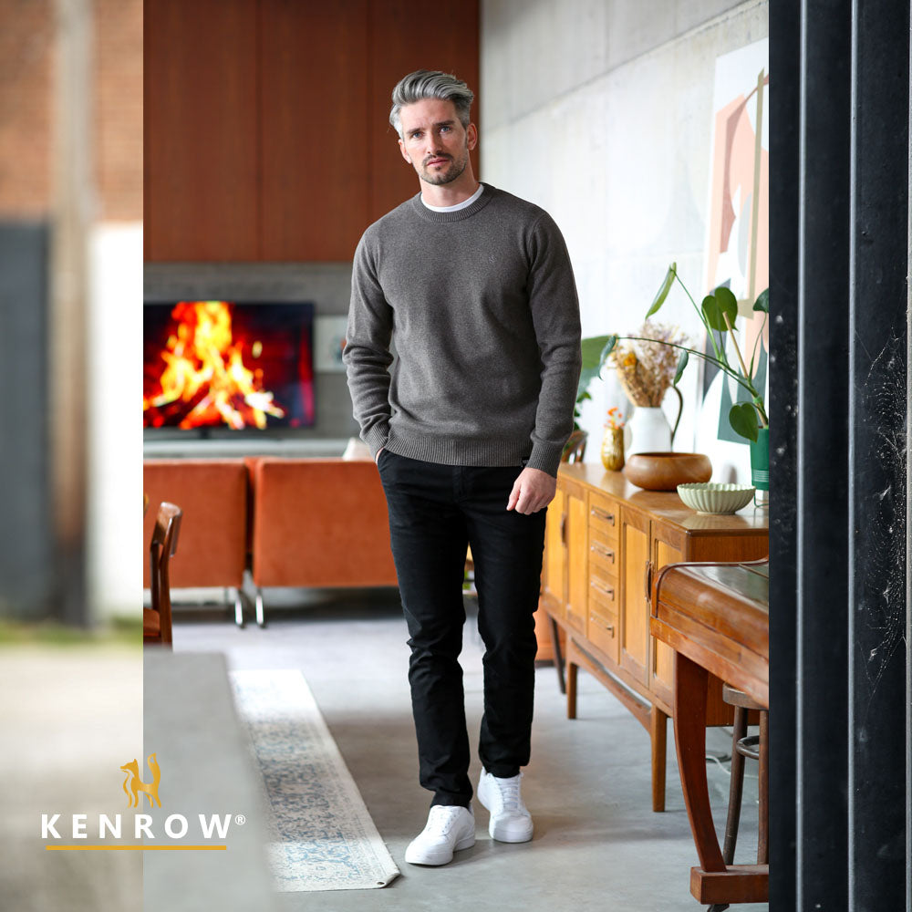 Kenrow Cody Slim Chino Black