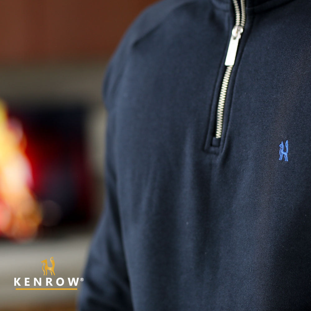 Kenrow Coyle Half Zip Navy