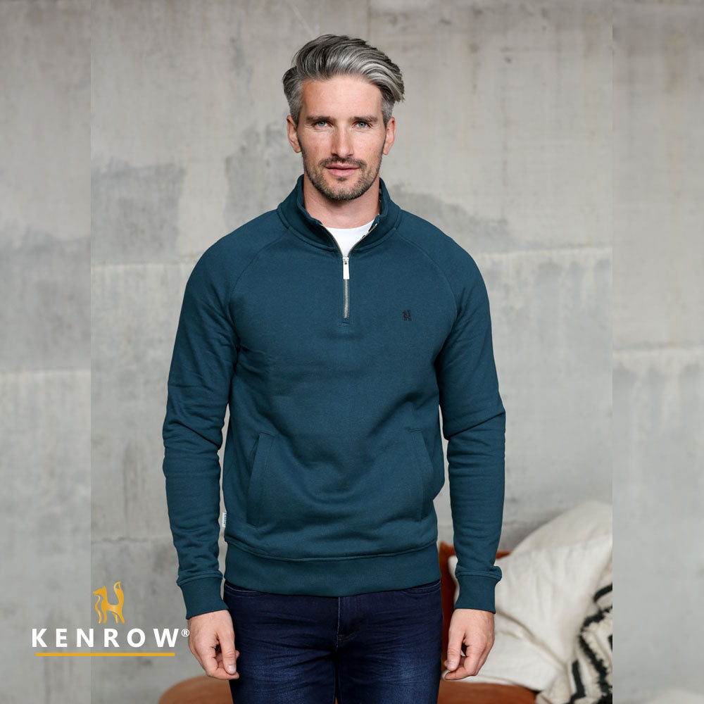 Kenrow Coyle Half Zip Teal