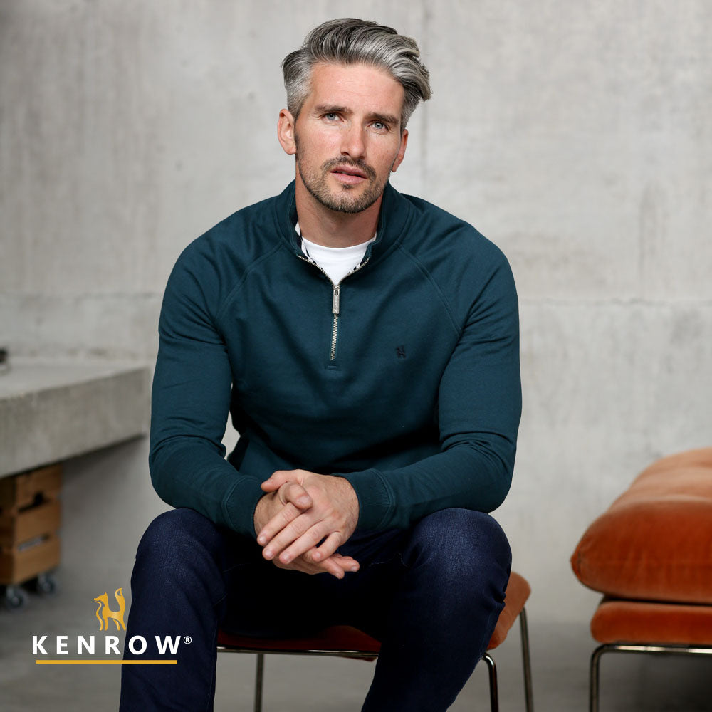 Kenrow Coyle Half Zip Teal