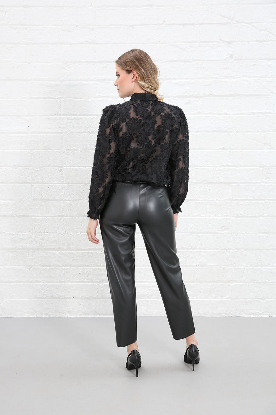 Rant and Rave Daisy Blouse Black
