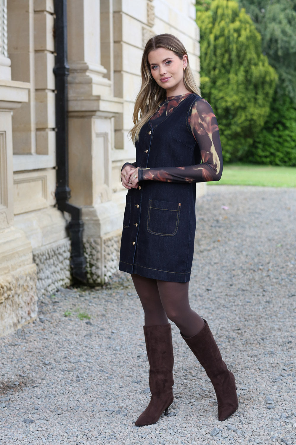 Rant and Rave Daisy Boot Chocolate Brown