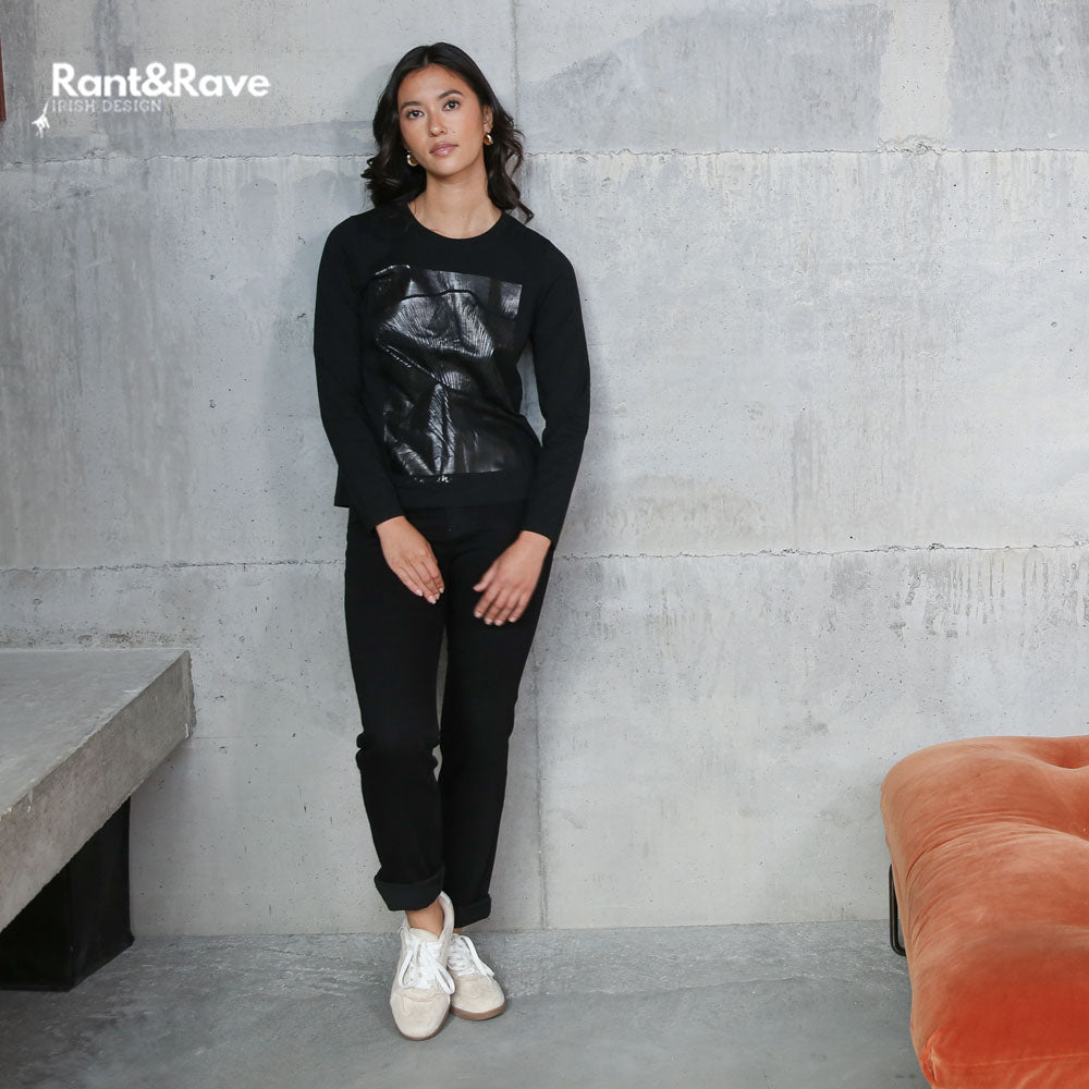 Rant & Rave Darla Tee Black