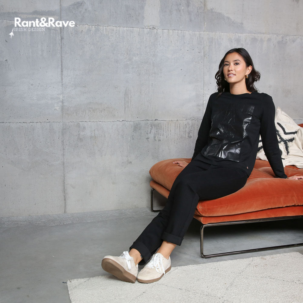 Rant & Rave Darla Tee Black