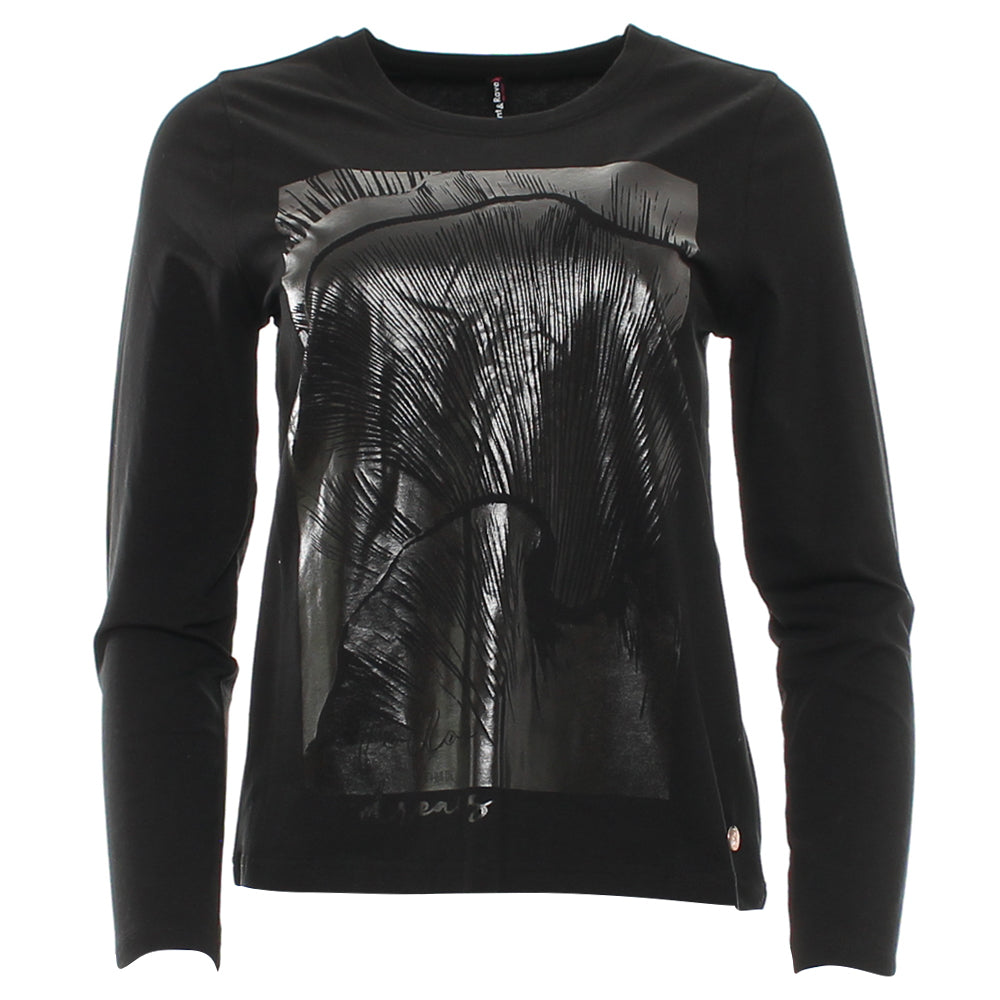 Rant & Rave Darla Tee Black