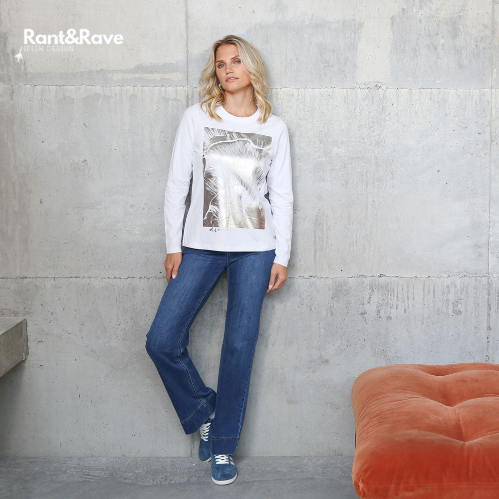 Rant & Rave Darla Tee White