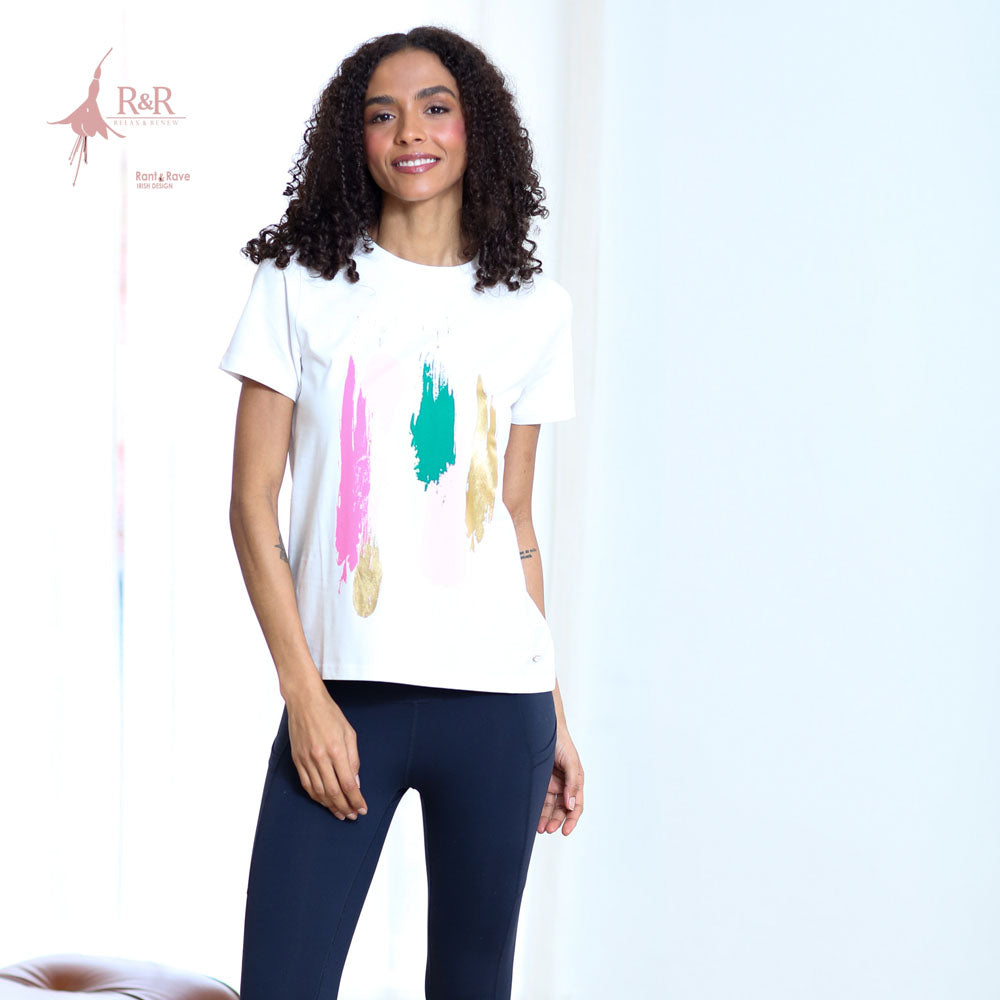 Relax & Renew Delaney Tee White