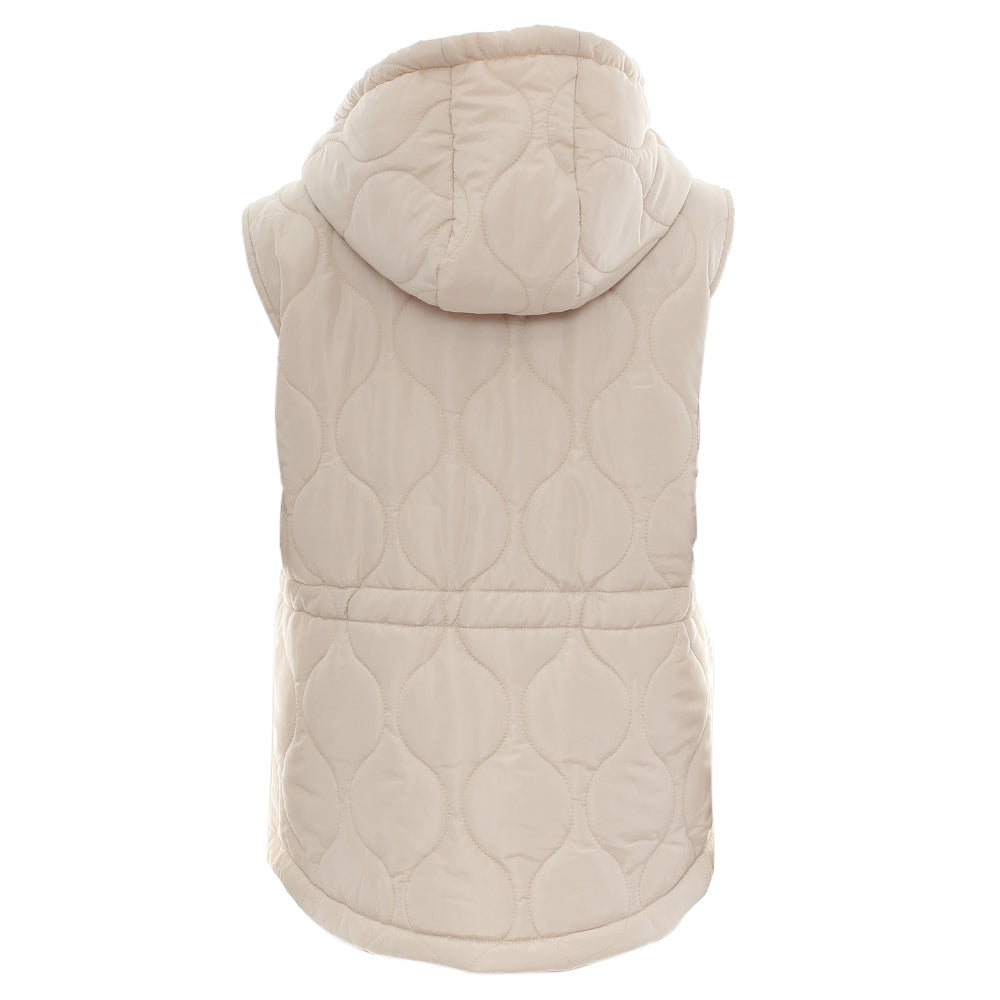 Relax & Renew Denise Quilted Gilet Cream