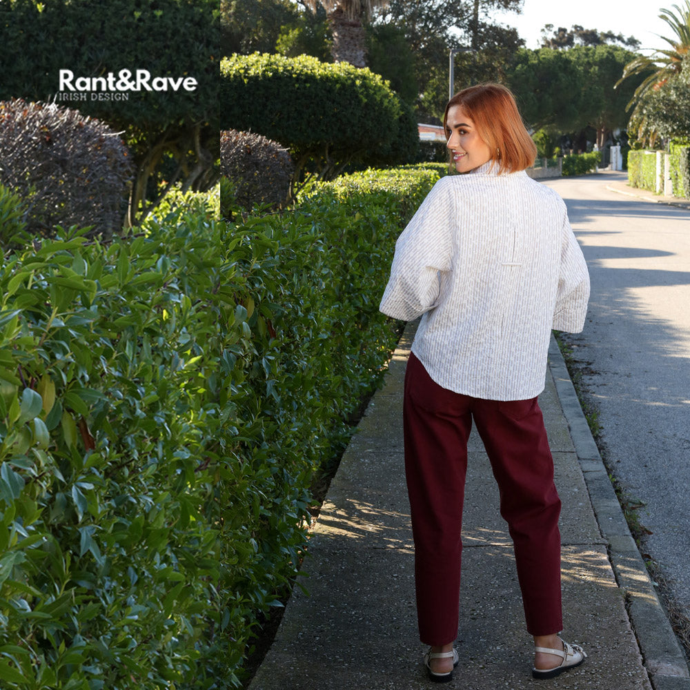 Rant & Rave Diane Coloured Jean Rosewood