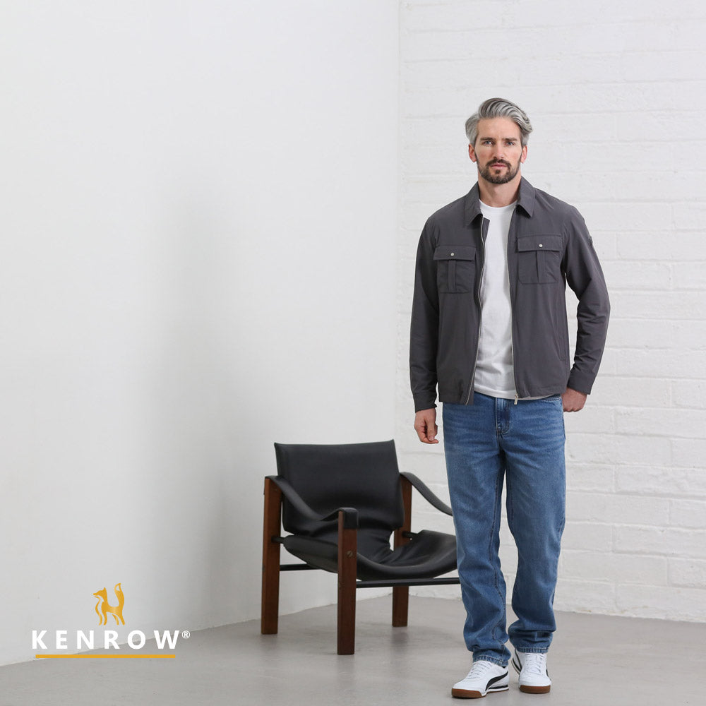 Kenrow Donny Shacket Grey