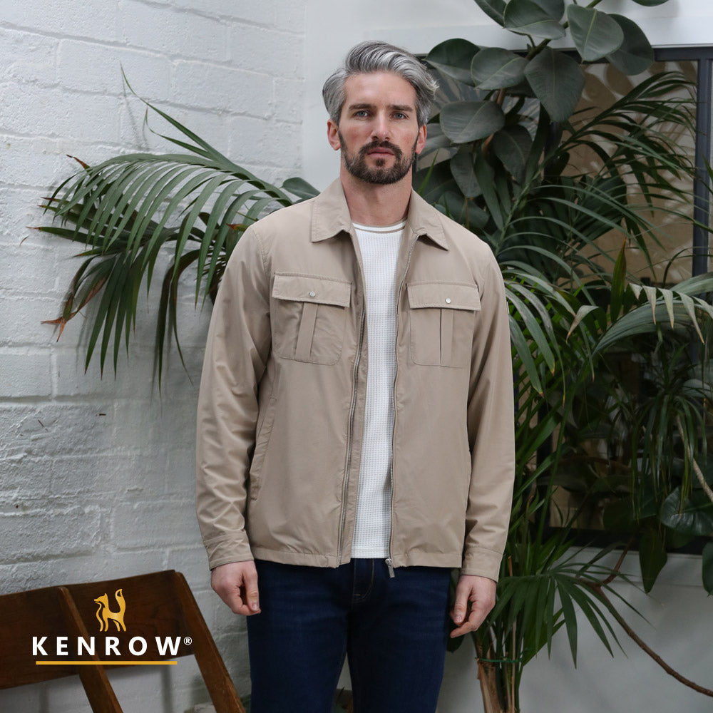 Kenrow Donny Shacket Sand