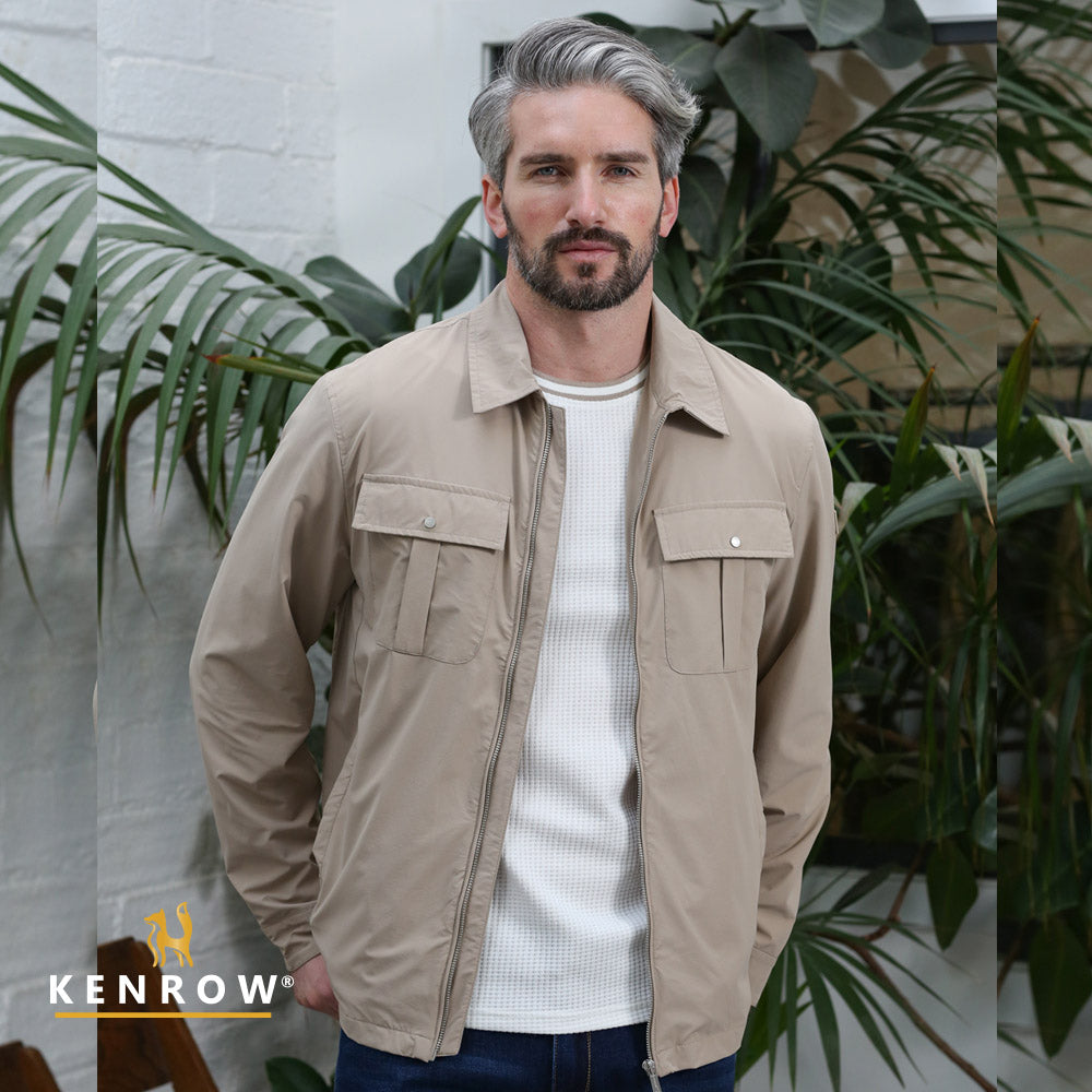 Kenrow Donny Shacket Sand