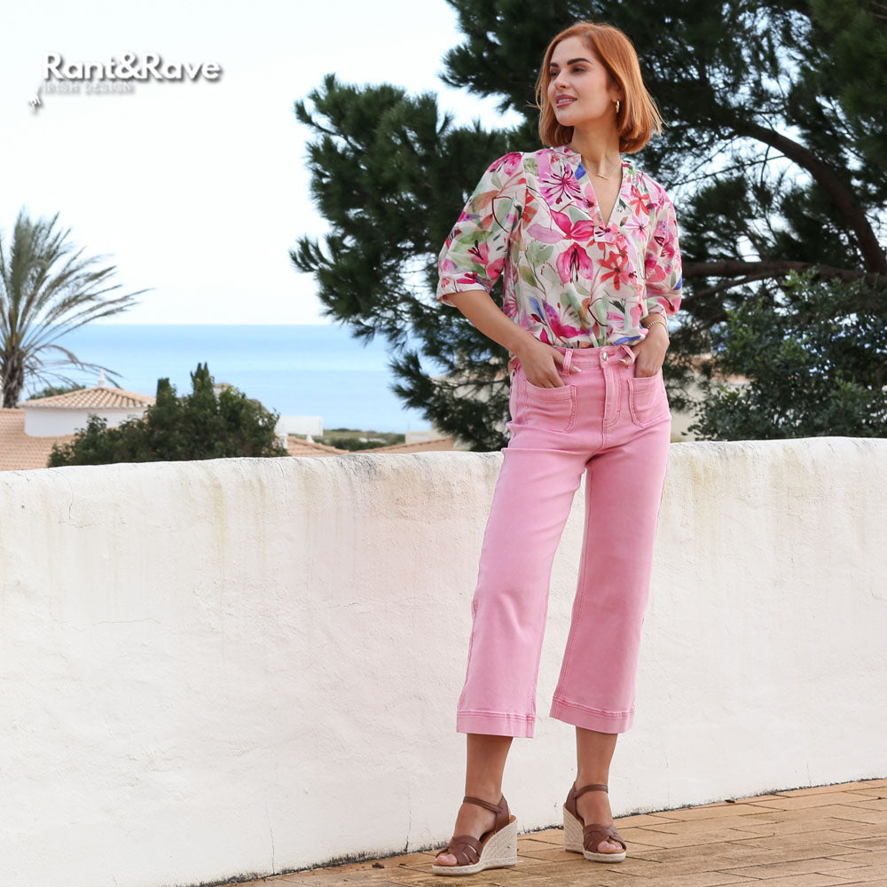 Rant and Rave East Top Pink