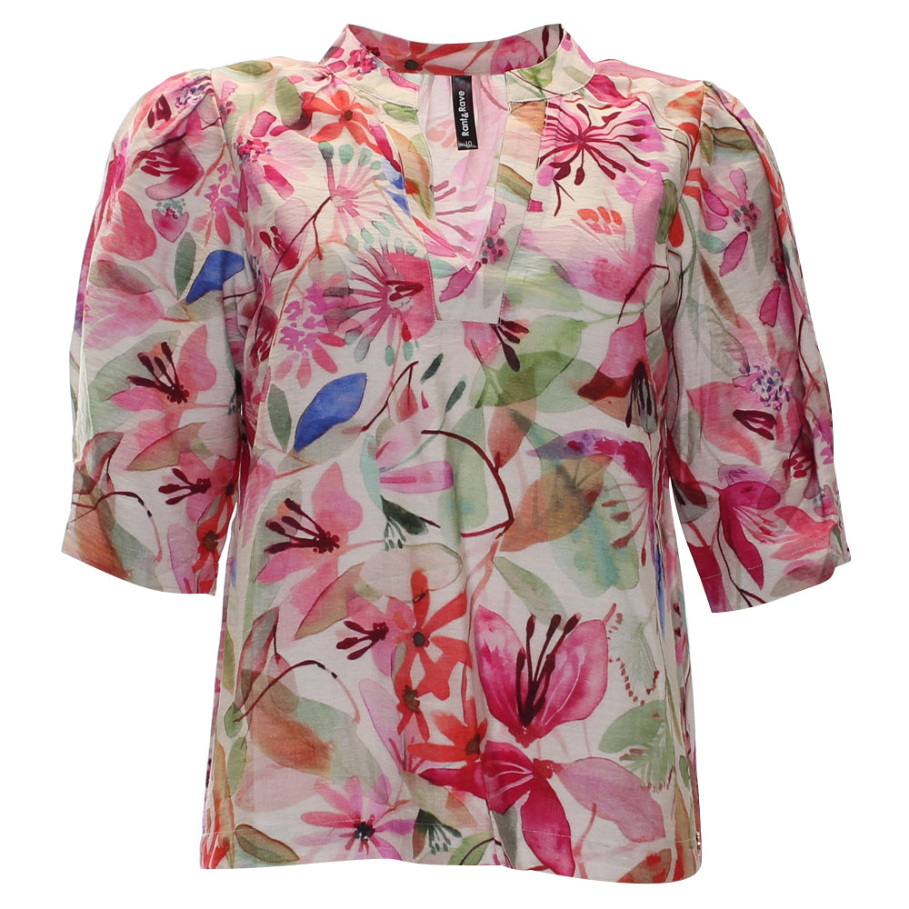 Rant and Rave East Top Pink