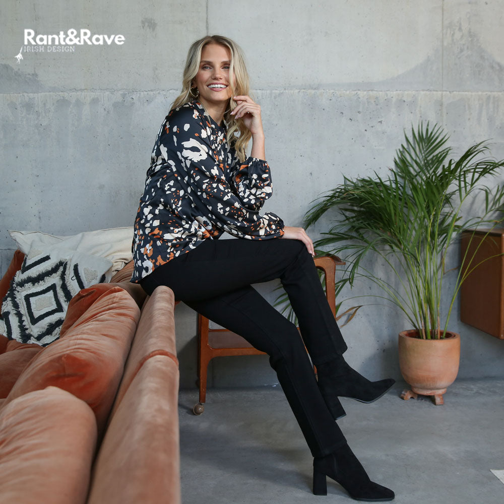 Rant & Rave Ebony Top Black